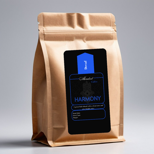 Mindset Coffee - HARMONY Medium Roast Decaf Blend - 3/4lb(340g) or 5lb(2270g)