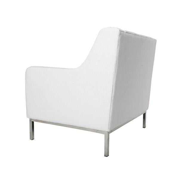 The Classic Montgomery Armchair - White