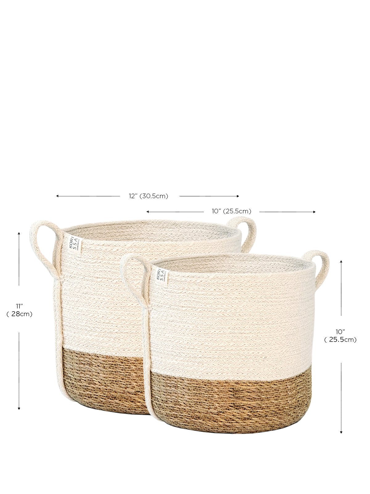 Savar Hand-made Basket with Side Handle