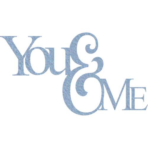 You & Me - Metal Wall Art