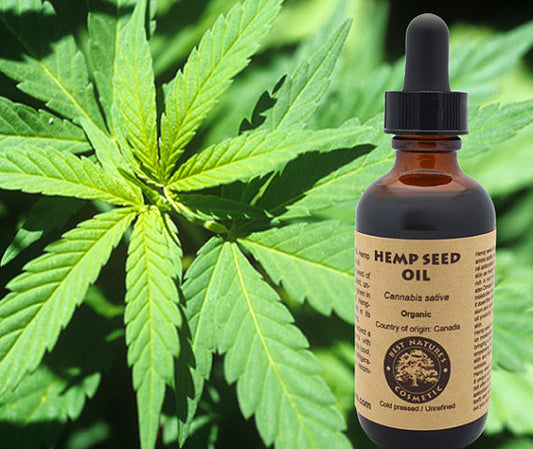 Hemp Seed Oil (organic, cold pressed) - 100% Pure