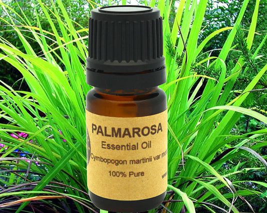 Palmarosa Essential Oil Organic - 15ml