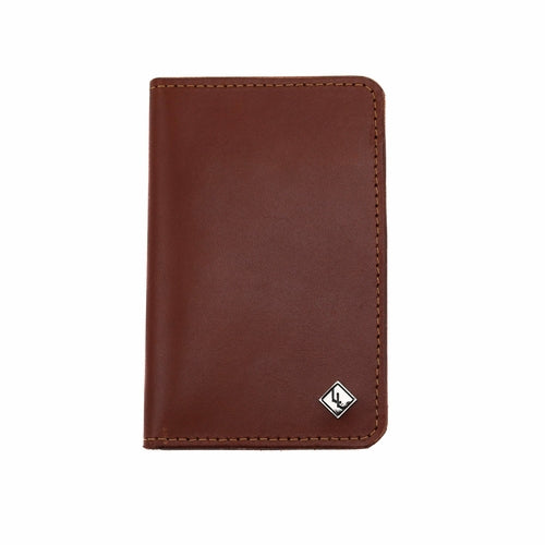 Handcrafted Leather Passport Wallet - Made in USA
